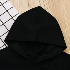 Boys 3D Camo Camouflage Letter Hoodie & Sweatpants Set Clothing Set Long Sleeve Fall Winter Cool Toddler 1-5 Years Vacation Regular Fit