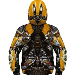 Boys 3D Cartoon Coat Long Sleeve Fall Winter Active Cool Kids 3-10 Years Daily Regular Fit