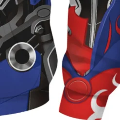 Boys 3D Cartoon Coat Long Sleeve Fall Winter Active Cool Kids 3-10 Years Daily Regular Fit