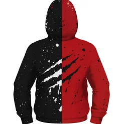 Boys 3D Cartoon Coat Long Sleeve Fall Winter Active Cool Kids 3-10 Years Daily Regular Fit