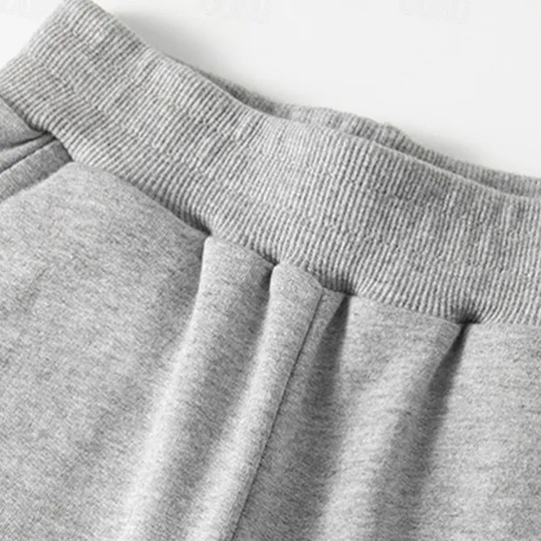 Boys 3D Cartoon Dinosaur Pants Sweatpants Spring Fall Active Basic Kids 4 years+ Outdoor Sport Casual Regular Fit