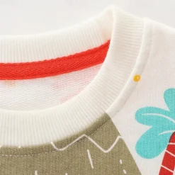 Boys 3D Cartoon Dinosaur Sweatshirt Long Sleeve Spring Fall Fashion Basic Little Kids(4-7ys) 4-7 Years Crew Neck Outdoor Casual Daily Regular Fit