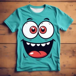 Boys 3D Cartoon Tee Shirt Short Sleeve 3D Print Summer Active Sports Fashion Polyester Kids 3-12 Years Crew Neck Outdoor Casual Daily Regular Fit