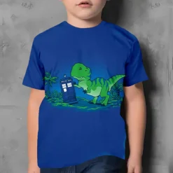 Boys 3D Dinosaur T shirt Short Sleeve 3D Print Summer Active Cute Cool Kids 3-12 Years School Daily