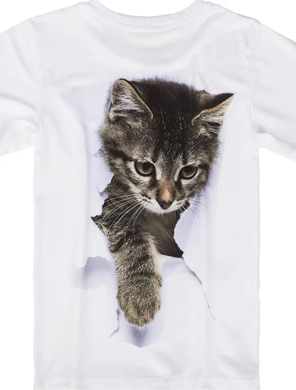 Boys 3D Graphic Animal 3D Print T shirt Tee Short Sleeve 3D Print Summer Active Cute Basic Kids 3-12 Years School