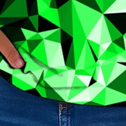 Boys 3D Graphic Geometric Color Block T shirt Tee Long Sleeve 3D Print Summer Spring Fall Sports Fashion Streetwear Kids 3-12 Years Outdoor Casual Daily Regular Fit