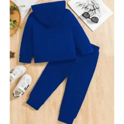 Boys 3D Graphic Hoodie & Sweatpants Set Sports Suit Tracksuits Long Sleeve Spring Fall Daily Basic Casual Kids 4-12 Years Hooded Outdoor Vacation Sports Tailored Fit