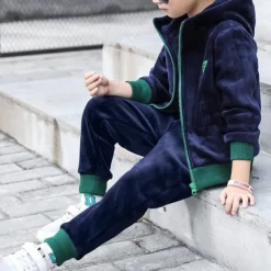 Boys 3D Letter Hoodie & Sweatpants Set Clothing Set Long Sleeve Fall Winter Fashion Cool Kids 3-12 Years Vacation Regular Fit