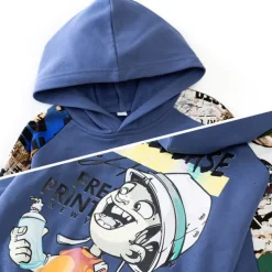 Boys' 3D Letter Hoodie & Sweatpants Set Tracksuits Long Sleeve Fall Cool Street Style Kids 5-13 Years Outdoor Loose Fit