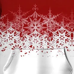 Boys 3D Snowflake Christmas Sets Hoodie & Sweatpants Set Long Sleeve 3D Printing Fall Winter Active Fashion Cool Kids 3-12 Years Hooded Outdoor Vacation Street Regular Fit