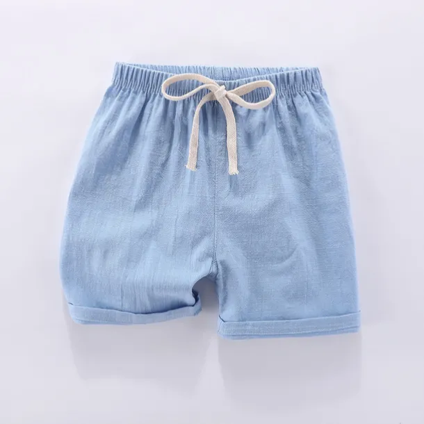 Boys 3D Solid Color Pants Shorts Basic Kids 2-9 Years School