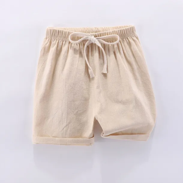 Boys 3D Solid Color Pants Shorts Basic Kids 2-9 Years School