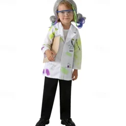Boys Girls' Scientist Cosplay Costume Outfits For Masquerade Cosplay Kid's Coat