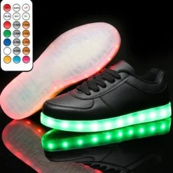 Boys Girls' Sneakers School Shoes Satin Portable School Shoes Big Kids(7years +) Little Kids(4-7ys) Indoor Outdoor Indoor Outdoor Play Magic Tape Black White Silver Spring Fall