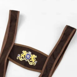 Boys Oktoberfest Costume Traditional German Beer Outfit Lederhosen Shirt Hat 3 Pieces Munich Bavarian Costume for Kids