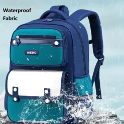 Boys School Backpack for Elementary Kids – Durable Waterproof Bookbag with Multiple Pockets, Structured Back to School Bag for Daily Use