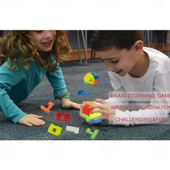 Brain Teaser Puzzles for Teenagers and Adults 12Pcs 3D Unlock Interlock Magic Ball Puzzle ToysMindIQ Test Plastic Puzzle Games for Teens