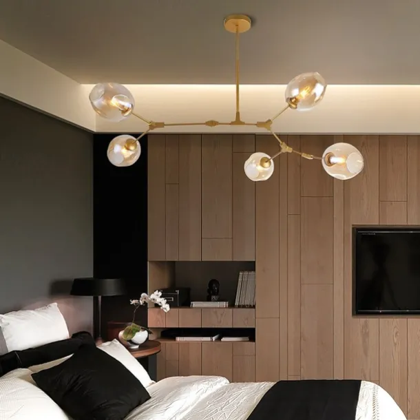 Branch Lights Chandelier 5/6/7/9/11 Heads LED Pendant Light Modern Nordic Chandelier Living Room Dining Room Bedroom Metal 110-120V 220-240V