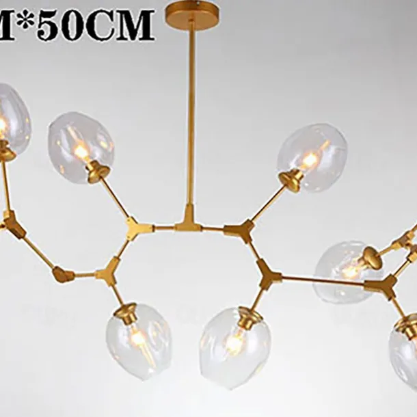 Branch Lights Chandelier 5/6/7/9/11 Heads LED Pendant Light Modern Nordic Chandelier Living Room Dining Room Bedroom Metal 110-120V 220-240V