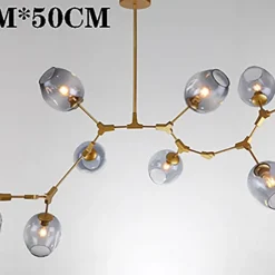 Branch Lights Chandelier 5/6/7/9/11 Heads LED Pendant Light Modern Nordic Chandelier Living Room Dining Room Bedroom Metal 110-120V 220-240V