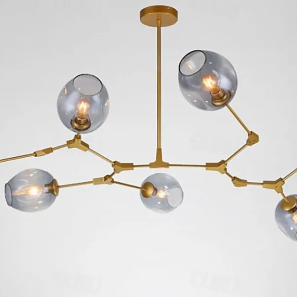Branch Lights Chandelier 5/6/7/9/11 Heads LED Pendant Light Modern Nordic Chandelier Living Room Dining Room Bedroom Metal 110-120V 220-240V