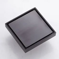 Brass Floor Mounted Bathroom Shower Floor Drain Floor Filter Square Simple Toilet Sink Drainage Filter
