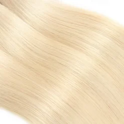 Brazilian Human Hair 613# Blonde Hair 1 Bundle straight hair 10-30 Inches