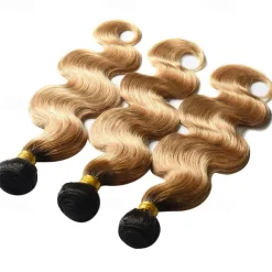 Brazilian Human Hair Bundle T1B/30# Body Wave Human hair 14-28 Inches 300g Colorful 3 Bundles