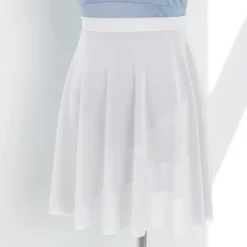 Breathable Ballet Activewear Skirts Solid Women's Training Performance High Nylon Womens' Daily Skirts