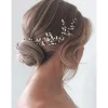 Bride Wedding Headband Rhinestone Bridal Bridesmaid Hair Clips Accessories Party Hair Accessories Headpieces for Women