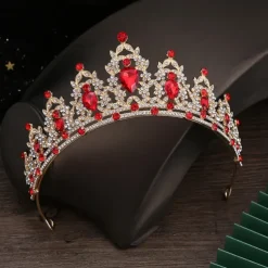 Brides Crowns Headpieces Birthdays Cross-Border Weddings Headbands Accessories Queen Wedding Alloy Headpieces Hair Accessories Crowns Etc