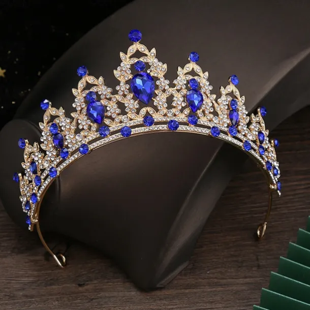 Brides Crowns Headpieces Birthdays Cross-Border Weddings Headbands Accessories Queen Wedding Alloy Headpieces Hair Accessories Crowns Etc