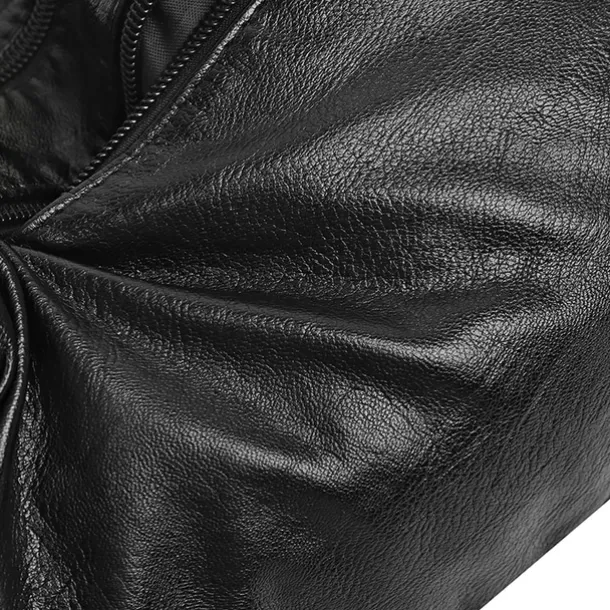 Brown Faux Leather Crossbody Bag for Women - Multi-Zip Casual Handbag with Adjustable Strap and Braided Accent, Perfect for Everyday Use and Travel