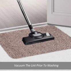 Brown Magic Doormat Super Absorbs Mud Rubber Back Door Mat Non-Slip Indoor Outdoor Low Profile Machine Washable Pet Shoe Scraper Carpet Rug For Entryway