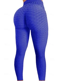 Bubble Butt Leggings High Waisted Running Yoga Pants for Women,Butt Lift Scrunch Workout Leggings Tiktok black gray green red S M L XL XXL