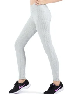 Bubble Butt Leggings High Waisted Running Yoga Pants for Women,Butt Lift Scrunch Workout Leggings Tiktok black gray green red S M L XL XXL