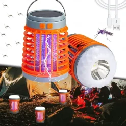 Bug Bulb Zapper, 2025 New Bug Bulb Buzz Blast Pro Portable Mosquito Zapper, Bug Bulb Zapper Outdoor and Indoor