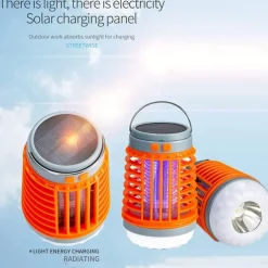 Bug Bulb Zapper, 2025 New Bug Bulb Buzz Blast Pro Portable Mosquito Zapper, Bug Bulb Zapper Outdoor and Indoor