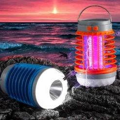Bug Bulb Zapper, 2025 New Bug Bulb Buzz Blast Pro Portable Mosquito Zapper, Bug Bulb Zapper Outdoor and Indoor