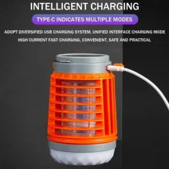 Bug Bulb Zapper, 2025 New Bug Bulb Buzz Blast Pro Portable Mosquito Zapper, Bug Bulb Zapper Outdoor and Indoor