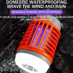 Bug Bulb Zapper, 2025 New Bug Bulb Buzz Blast Pro Portable Mosquito Zapper, Bug Bulb Zapper Outdoor and Indoor