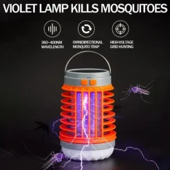 Bug Bulb Zapper, 2025 New Bug Bulb Buzz Blast Pro Portable Mosquito Zapper, Bug Bulb Zapper Outdoor and Indoor