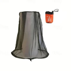 Bug Head Net Mesh Face Netting for Hats Insect Net Mask Cover from Gnats Extra Fine Fly Screen Holes Outdoor Protection for Men & Women