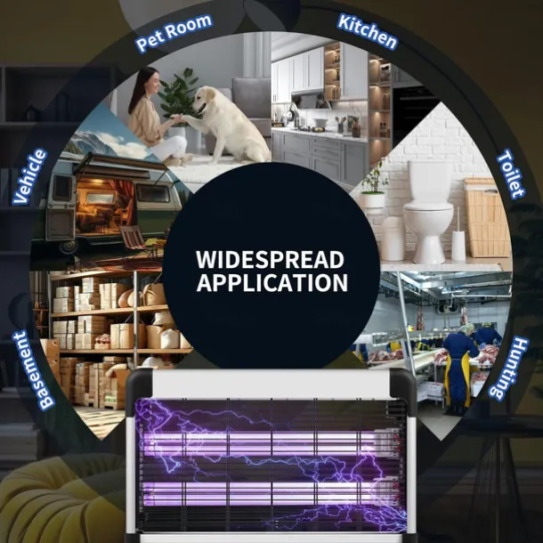 Bug Zapper Indoor, Mosquito, Wasp, Moth, Fruit Fly Trap, High-Voltage, with Mosquito Trap, Suitable for Dining Rooms, Living Rooms, Gardens and Offices