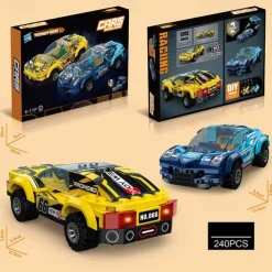 Building Blocks,Children's Assembly Small Particle Diy Racing Car Sports Car Building Block Car Compatible With A Tall Boy And Girl Building Block Toy