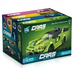 Building Blocks,Children's Assembly Small Particle Diy Racing Car Sports Car Building Block Car Compatible With A Tall Boy And Girl Building Block Toy