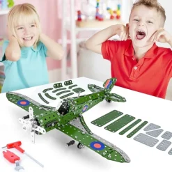 Building Toys Model Airplane Kits for Boys 8-12Airplane Model Scale 132 Metal Building KitModel Planes for Kids 8-12Best Airplane Gifts for Hurricane Fighter Fans
