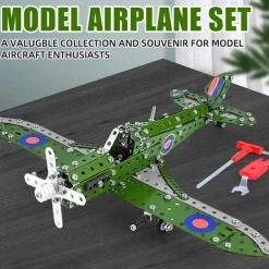 Building Toys Model Airplane Kits for Boys 8-12Airplane Model Scale 132 Metal Building KitModel Planes for Kids 8-12Best Airplane Gifts for Hurricane Fighter Fans