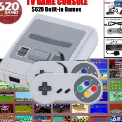 Built-In 620 Games Mini TV Game Console 8 Bit Retro Classic Handheld Gaming Player AV/HDMI Output Video Game Console Toy,Christmas Birthday Party Gifts for Friends and Children