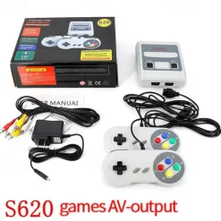 Built-In 620 Games Mini TV Game Console 8 Bit Retro Classic Handheld Gaming Player AV/HDMI Output Video Game Console Toy,Christmas Birthday Party Gifts for Friends and Children
